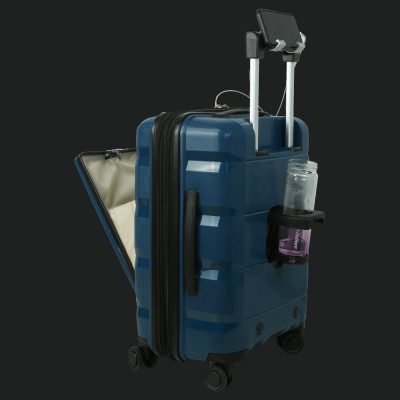 Vali Kéo Nhựa Du Lịch SAKOS CAPOLA - Size S (20inch)/ Xách Tay (Cabin) - Khóa TSA - Nhựa PP