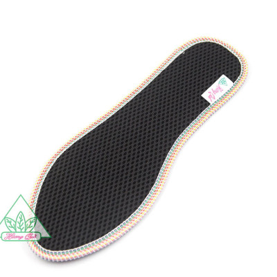 Lót giày lưới 2 lớp Hương Quế CI-06 làm từ vải lưới 2 lớp - vải cotton - bột quế giúp êm chân - ấm chân - phòng cảm cúm