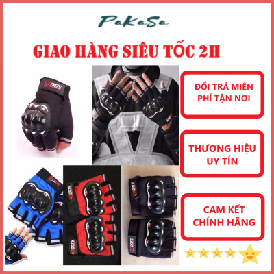 Găng Tay Thể Thao , Găng Tay Phượt Nhiều Mẫu - Hàng Chính Hãng 