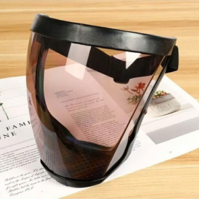 Kính Chống Giọt Bắn, Mặt Nạ Bảo Hộ Chạy Bộ, Kính chắn, Mặt Nạ Viền Đen Đeo Chống Bụi Đi Đường 