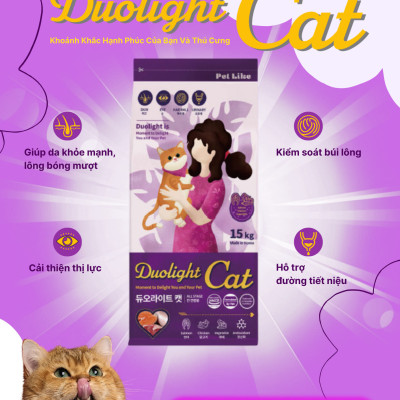 Thức ăn hỗn hợp hoàn chỉnh cho mèo mọi độ tuổi DOULIGHT CAT