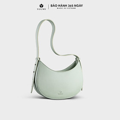 Túi Yuumy ( Thời trang nữ hình bán nguyệt - Túi đeo vai da Seasand YN156 )