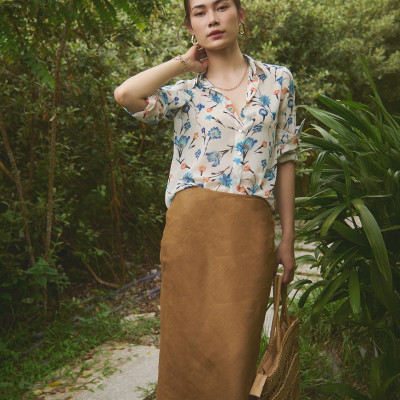 Áo Sơ Mi Hoa Thanh Điền TOP171 thời trang thiết kế Hity 