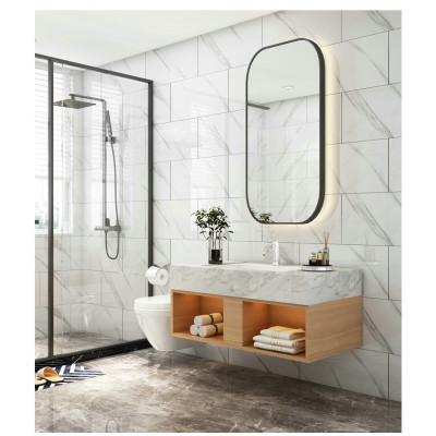 Bộ 15 Tấm Xốp Dán Tường 3D PVC Lá Xanh 60x30cm Keo Sẵn Dày 2,5mm Cao Cấp, Sang trọng