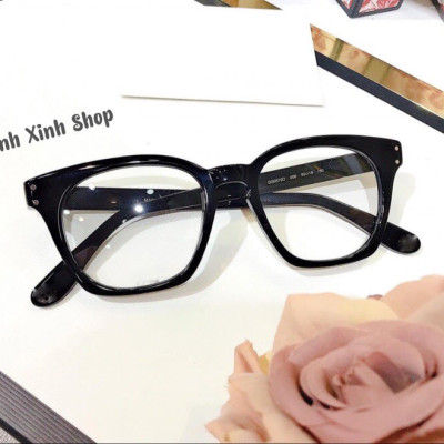 Gọng Kính cận, Kính giả cận Mắt vuông ST cao cấp - siêu Hottrend (ĐEN)