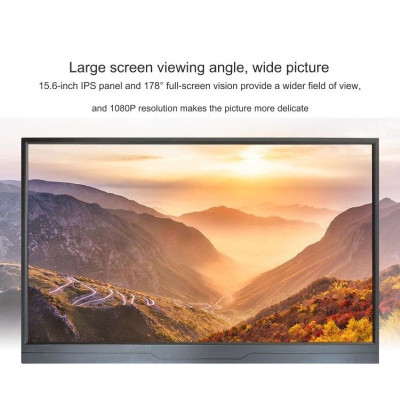 Màn hình di động 15,6 inch Full HD IPS ( 1920 x 1080 ) cho máy tính , laptop , smartphone , máy game