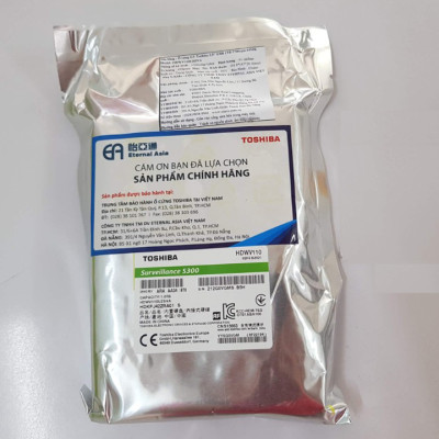 Ổ cứng Toshiba/S300/Surveillance dung lượng chuyên cam hàng chính hãng