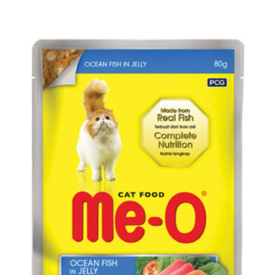Thức ăn cho mèo Pate me-o gói 80g