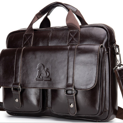 Túi xách da bò nam công sở cao cấp phong cách châu âu