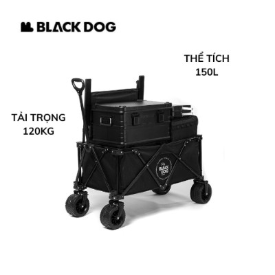 Xe kéo gấp gọn 4 chiều tháo rời bánh Blackdog BD-TC002