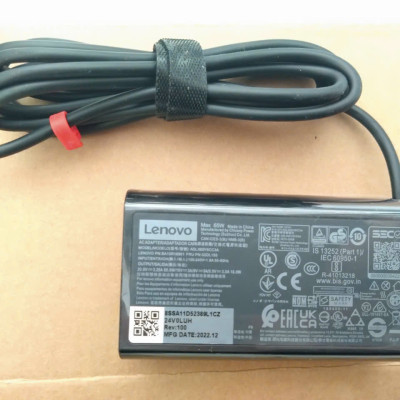 Sạc dành cho laptop Lenovo Slim USB-C 65W Charger for ThinkPad X1 Tablet Type-C Adapter Hàng nhập khẩu.