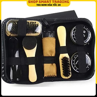Bộ dụng cụ đánh giày, bộ xi đánh giày 7 món tiện lợi
