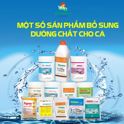 Vemedim BKC 80% tôm, dùng sát trùng nước, diệt tảo độc ao nuôi tôm, chai 1lit