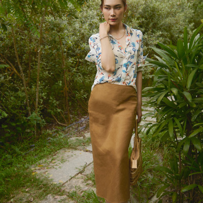 Áo Sơ Mi Hoa Thanh Điền TOP171 thời trang thiết kế Hity 