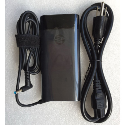 Adapter Sạc Laptop HP 90W Oval - Đầu Kim Nhỏ 4.5mm x 3.0mm - Sạc oval kiểu mới dùng cho HP Pavilion, Envy, Spectre, Stream - Hàng chính hãng