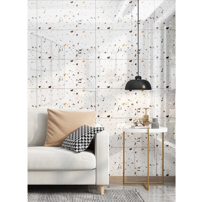 Bộ 15 Tấm Xốp Dán Tường 3D PVC Gỗ Xám 60x30cm Keo Sẵn Dày 2,5mm Cao Cấp, Sang Trọng