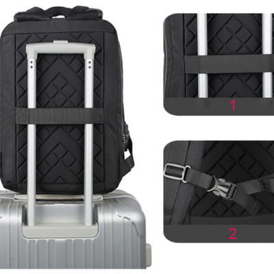 Balo nam 17.3inh tích hợp khóa chống trộm chống nước chống rạch cao cấp phong cách mới