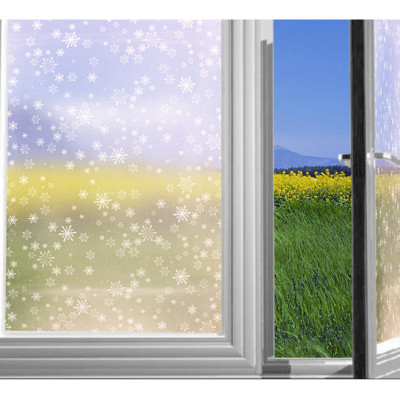 Combo 5m Decal Giấy Dán Kính Hoa Tuyết (5mx0.45m)