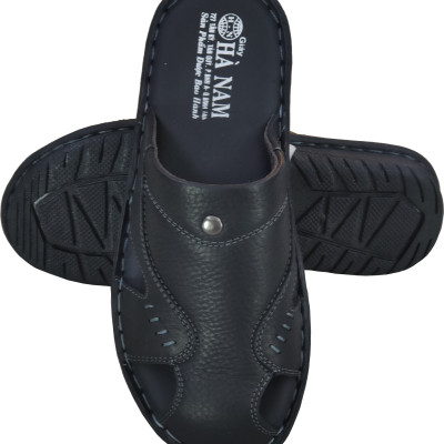 Dép bít mũi nam da bò thật HÀ NAM cao cấp GSB2039