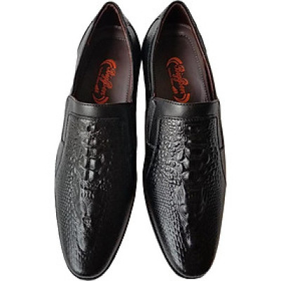 Giày Tây Nam BIGGBEN Da Bò Thật  Vân Cá Sấu GT150