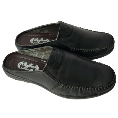 Dép bít mũi nam da bò thật BIGGBEN cao cấp SB111