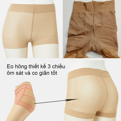 Vớ Quần tất Nhật Bản dòng Shape vỏ xanh có áp lực nén da đẹp và săn chắc hơn dùng hàng ngày chống nắng