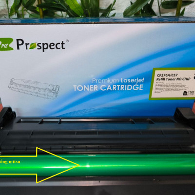 Hộp mực 76A 057 PROSPECT KHÔNG CHIP Có lỗ đổ mực cho máy in HP M404n, M428DW Canon LBP 223dw/ 226dw - Hàng chính hãng