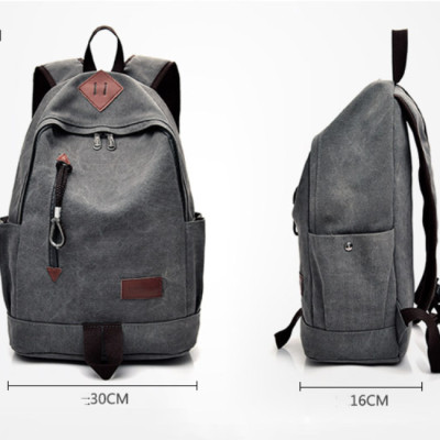 Balo nam vải canvas cao cấp phong cách mới