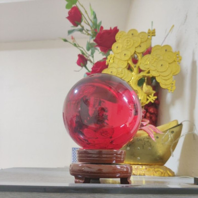Quả Cầu Phong Thuỷ Size Đại - Nhiều loại nhiều màu sắc