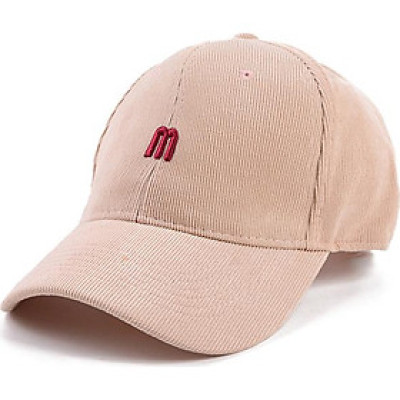 Mũ lưỡi trai chữ M vải nhung dày dặn co giãn M144 – Nón kết thời trang nam nữ