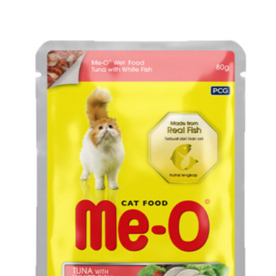 Thức ăn cho mèo Pate me-o gói 80g