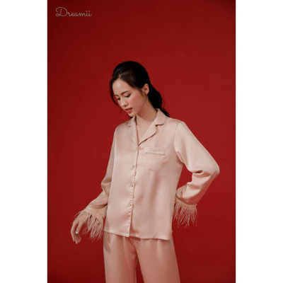 Bộ ngủ nữ dài tay Luna set
