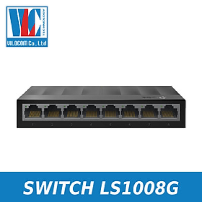 Switch Để Bàn 8 Cổng TP-Link LS1008G tốc độ10/100/1000Mbps - Hàng Chính Hãng 