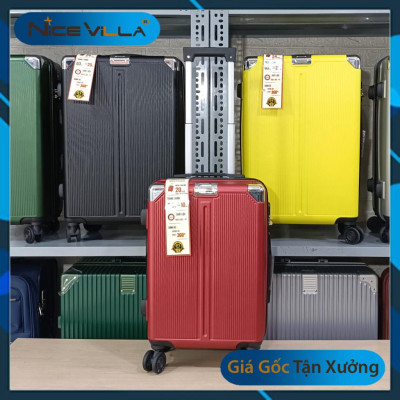Vali Kéo Du Lịch Bọc Góc NiceVila - Vali nhựa Thời Trang 20/24 inch