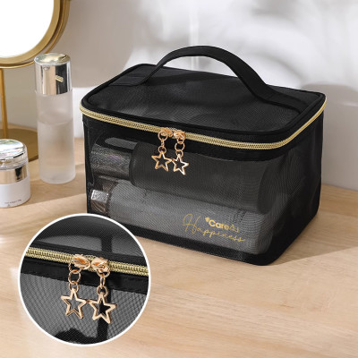 Túi đựng mỹ phẩm tiện lợi mang đi du lịch Care4u 21x12x13 cm