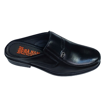 Dép Bít Mũi Nam Da Bò Thật TiTi ĐÔ Cao CấpGSB2048