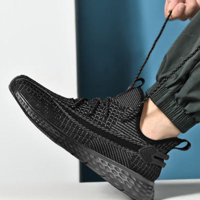 Giày thể thao nam, giày chạy bộ đế êm nhẹ, thoáng khí đế cao su đúc, chống trơn trượt hạn chế mòn – BEE GEE – GNA1022B