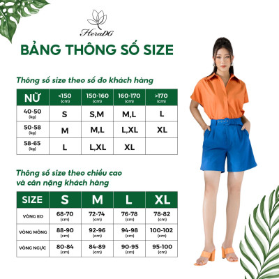 Áo kiểu thiết kế cổ đức vai chờm sắc màu HeraDG form rộng trẻ trung chất liệu Thô Poplin cao cấp SAKBC3021