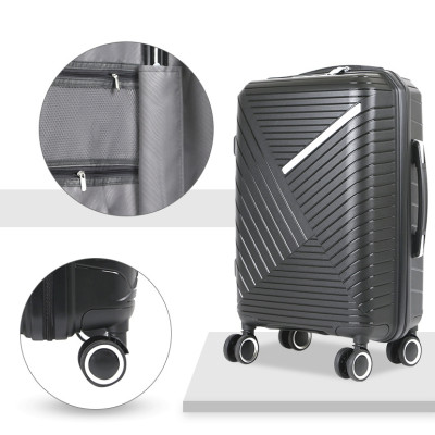 [Size 24inch] Vali Du Lịch Nhựa Dẻo PP Nice villa Siêu Bền Size 24inch