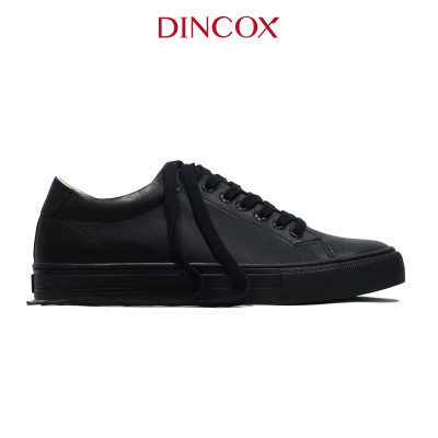 Giày Sneaker Da Unisex DINCOX D20 Black Năng Động Cá Tính