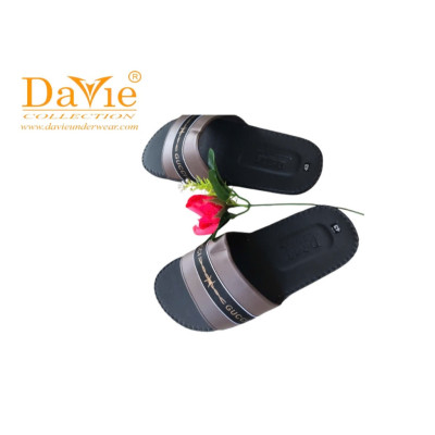 Dép Nam Quai Ngang Thương Hiệu Davie Mã Dvsd05 Đế Bằng Chống Trơn Trượt