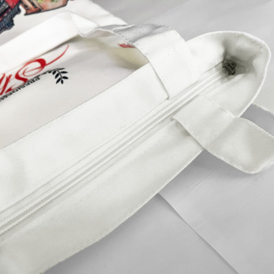 Túi canvas GIADO, túi vải bố, túi tote mẫu chim Hạc mặt trời đỏ