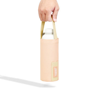 Túi đựng bình giữ nhiêt NATOLI, chất vải dày dặn có quai xách đựng ly cốc, bình nước cao cấp BST Sturdy Bottle Pouch T29