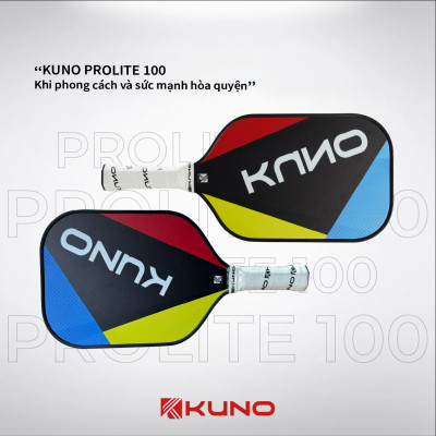 Vợt Pickleball Kuno Prolite 100 Chính Hãng, lối đánh tấn công, phòng thủ, sức chịu lên tới 70kg