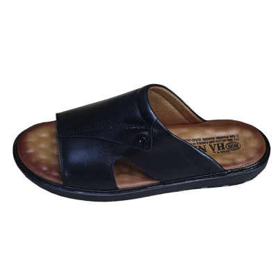 Dép Nam Quai Ngang HÀ NAM Da Bò Thật Cao Cấp DNA2202