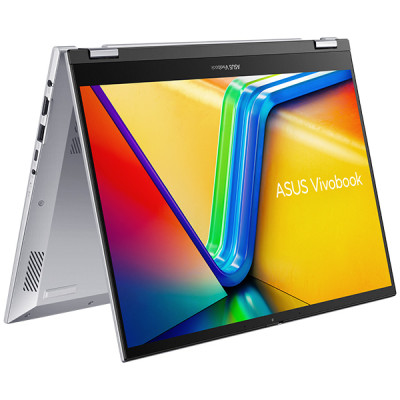 Asus Vivobook S 14 Flip TP3402VA-LZ632W (Intel Core i5-13420H | 16GB | 512GB | Intel UHD | 14 inch WUXGA IPS | Win 11 | Bạc) - HÀNG CHÍNH HÃNG