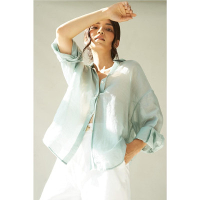 Áo sơ mi dáng rộng TOP036DF