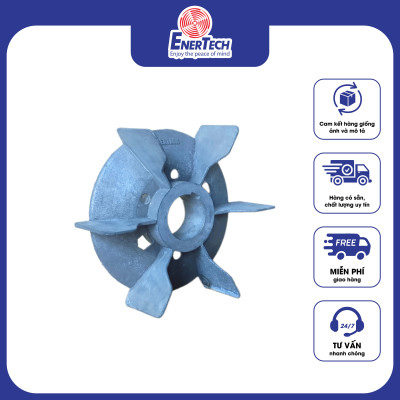 Cánh quạt nhôm cho motor công nghiệp, cánh quạt nhôm động cơ điện framesize 315 - 355, 2P