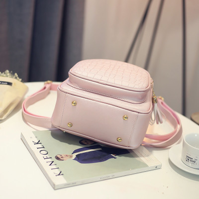 Balo Nữ Cao Cấp, Balo Nữ Họa Tiết Da Cá Sấu Vải Nylon Chống Thấm, Nhiều Ngăn Rộng Rãi Tiện Dụng, Balo Đi Chơi, Du Lịch, Dã Ngoại 