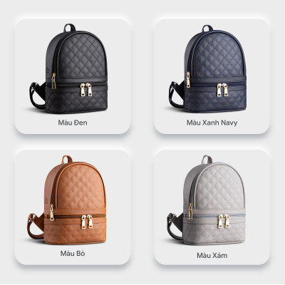 Balo Lata ( Thời trang nữ công sở cỡ nhỏ - Balo da BAL57 )